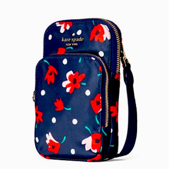 kate spade Handbags - Kate Spade Whimsical Floral Cross Body Purse